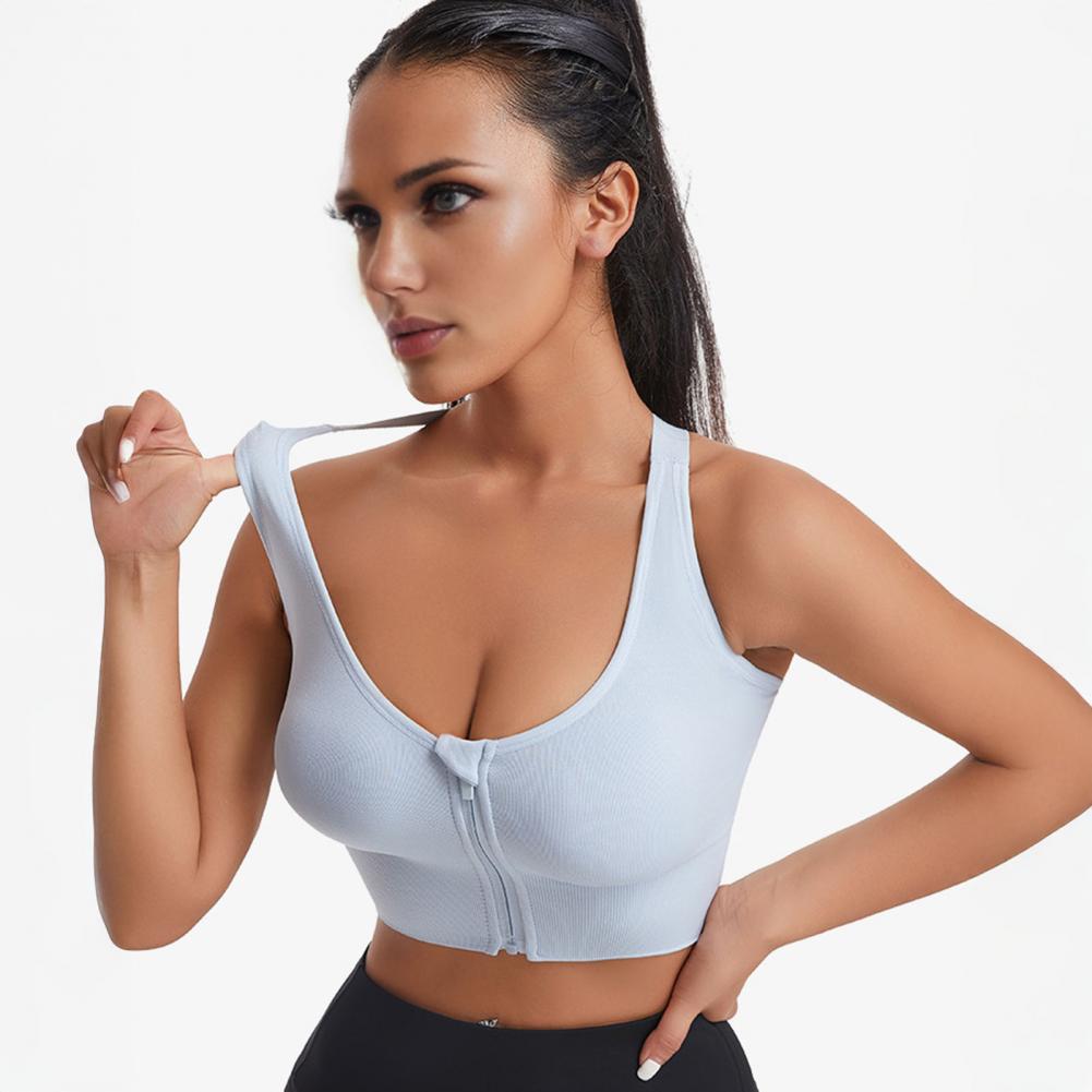 Sports Bra High Impact - Soutien-gorge de sport antidérapant avec fermeture