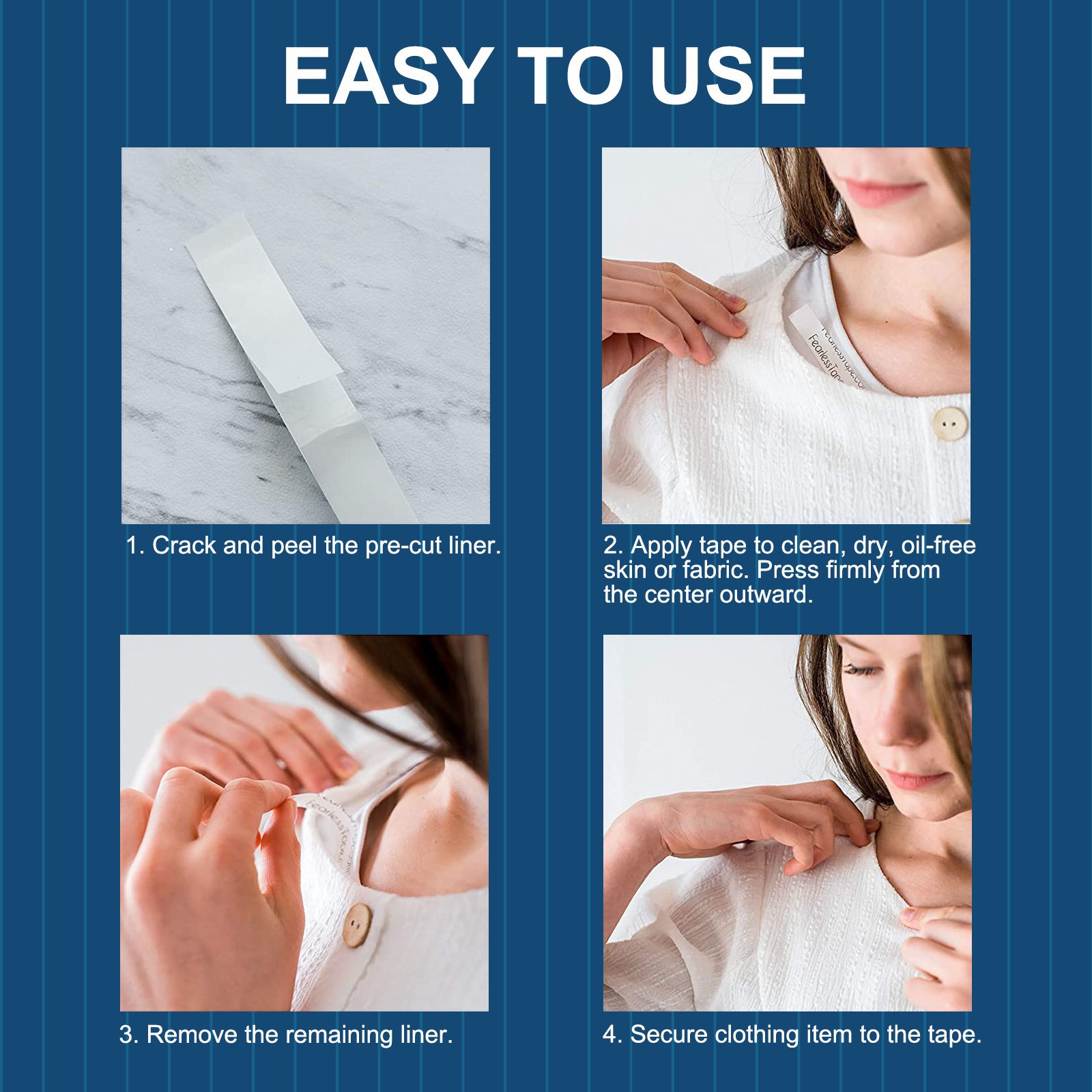 108 pièces/3 paquets, ruban ad - Silicone Bra Adhesive avis et prix