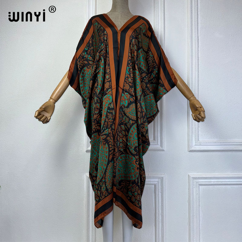 WINYI-Robe de plage africaine  - Robe Silk Women avis et prix