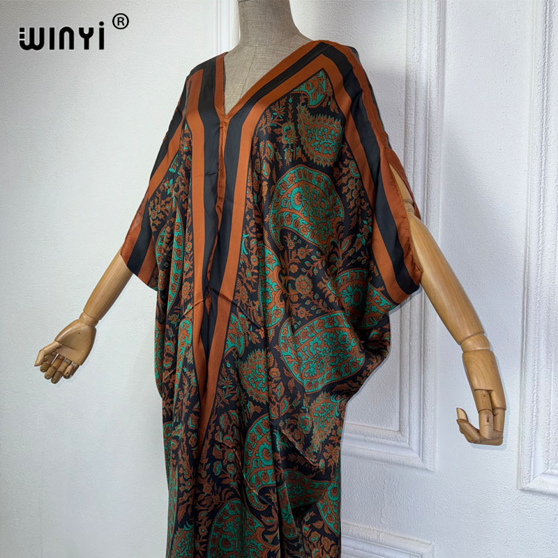 WINYI-Robe de plage africaine  - Robe Silk Women avis et prix