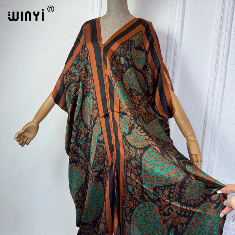WINYI-Robe de plage africaine  - Robe Silk Women avis et prix