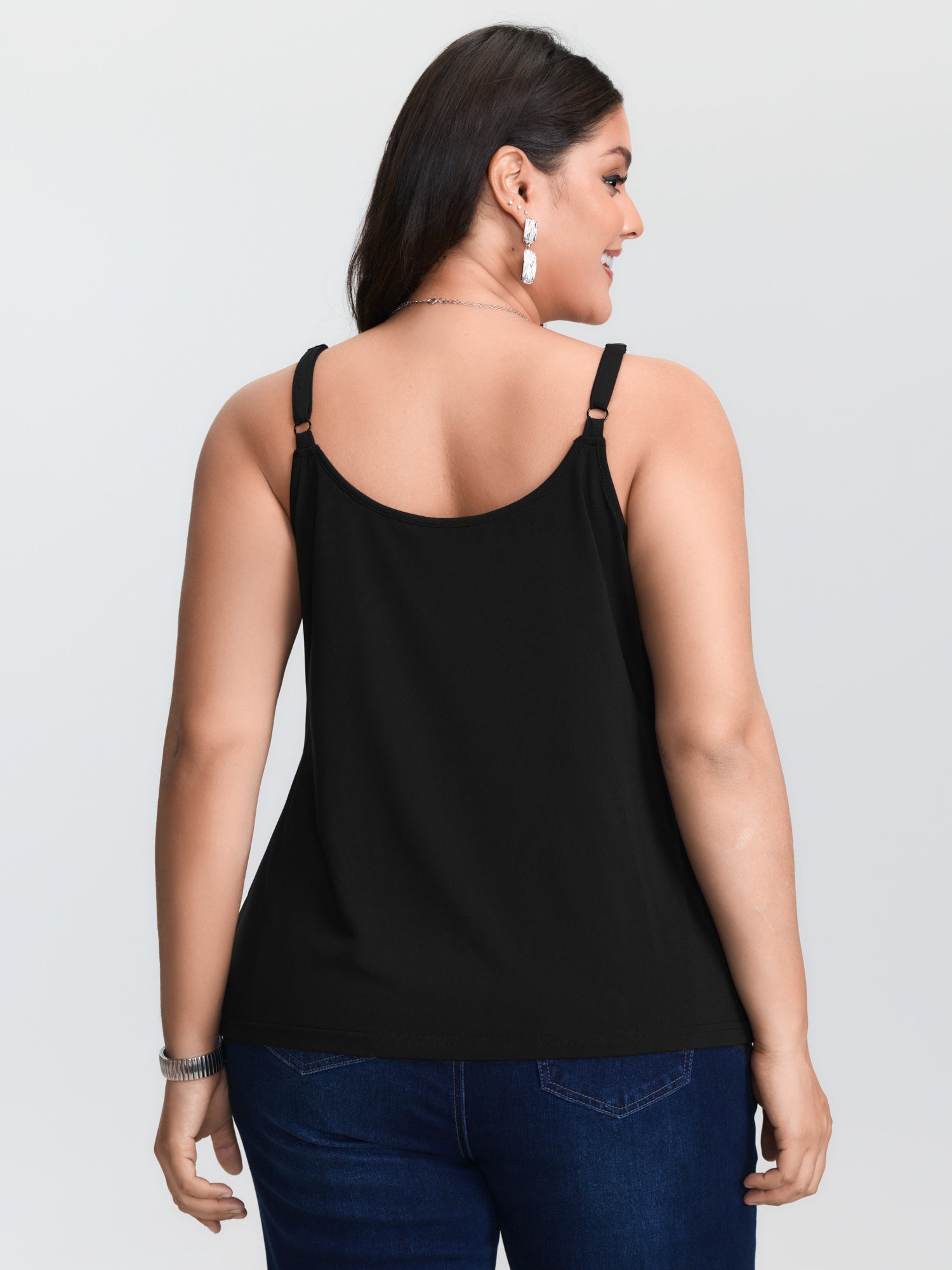 Débardeur noir en maille trico - Cami Top Lace avis et prix