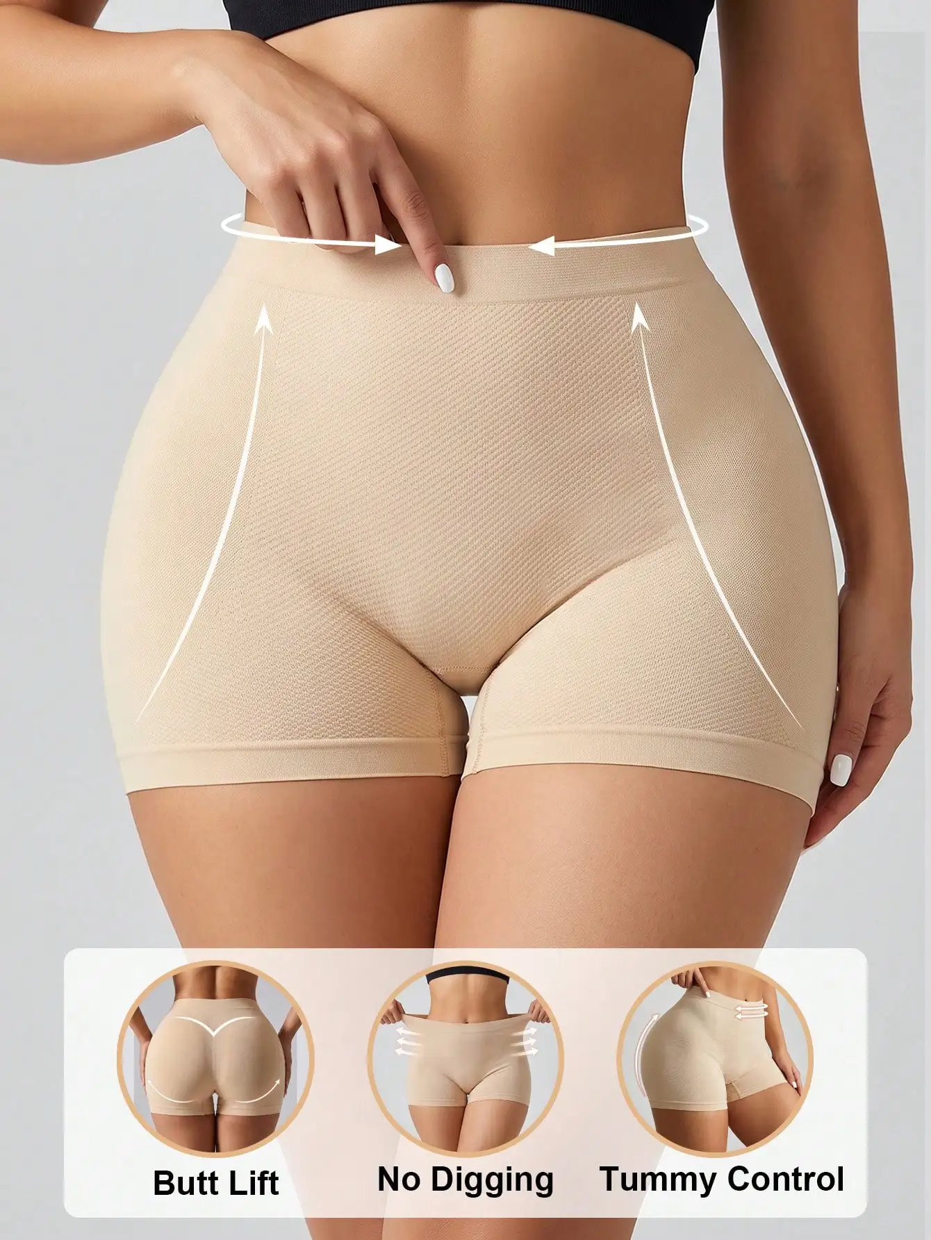 Culotte gainante sans couture  - Boyshort Underwear avis et prix